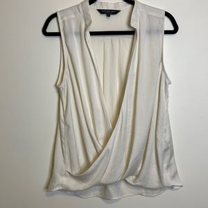 Rachel Roy Collection Size S  white sleeveless blouse